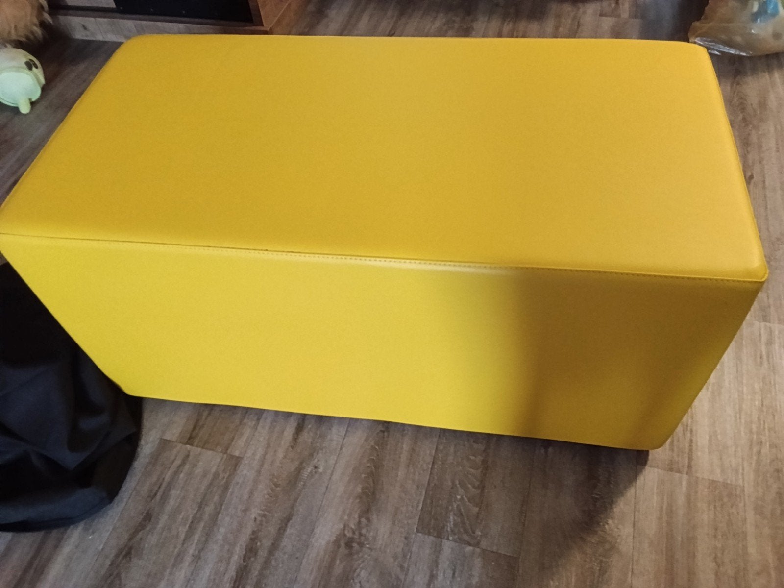 stevige poef/bankje, Ophalen, 100 tot 150 cm, 50 tot 75 cm