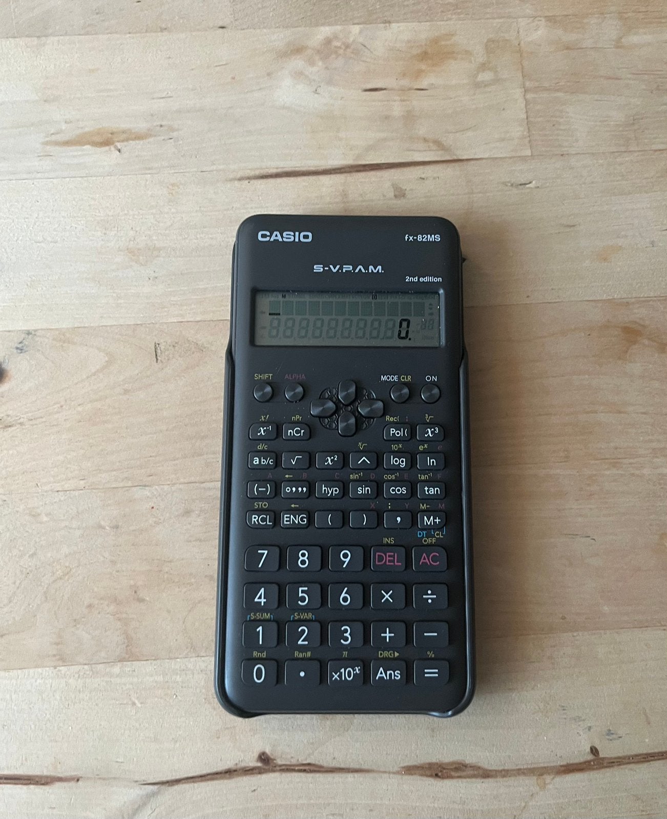 Casio rekenmachine grijs, Ophalen of Verzenden, Grafische rekenmachine, Zo goed als nieuw