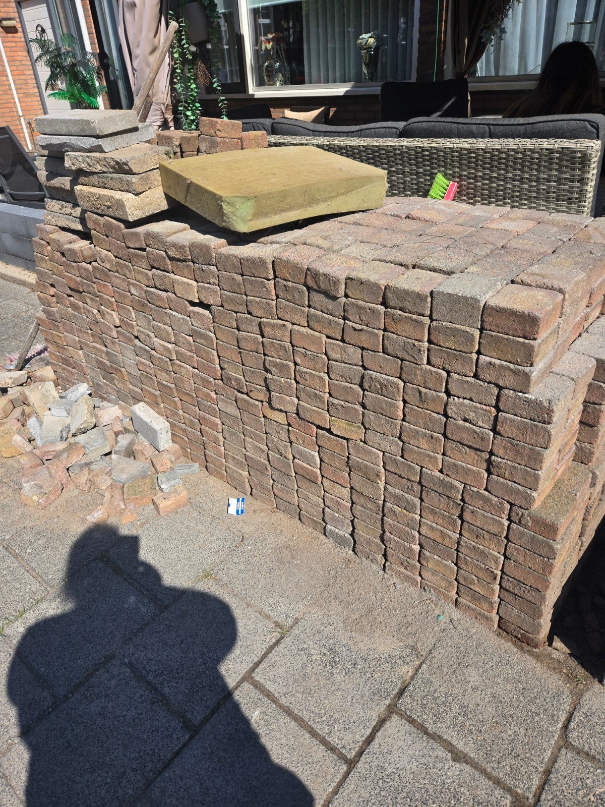 Gratis af te halen: 20m2 sierbestrating, Ophalen of Verzenden