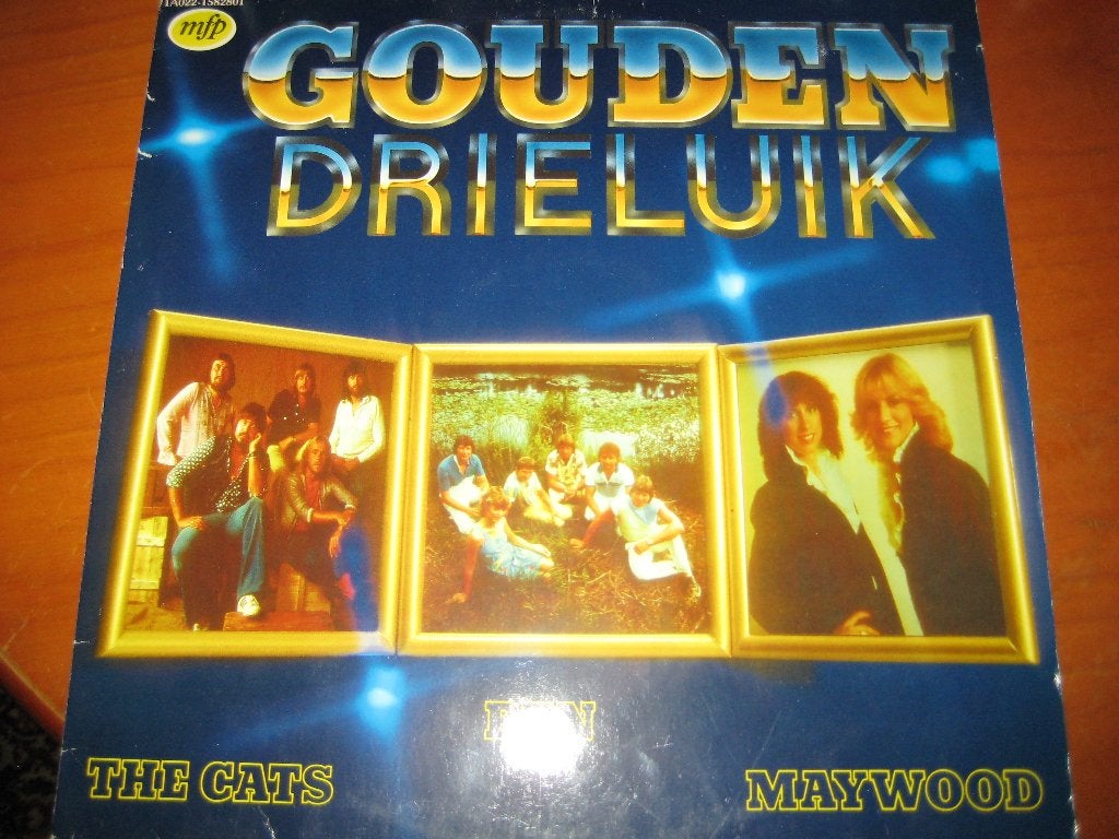 LP, Gouden Drieluik: Cats - BZN - Maywood, Ophalen of Verzenden, Zo goed als nieuw, 12 inch
