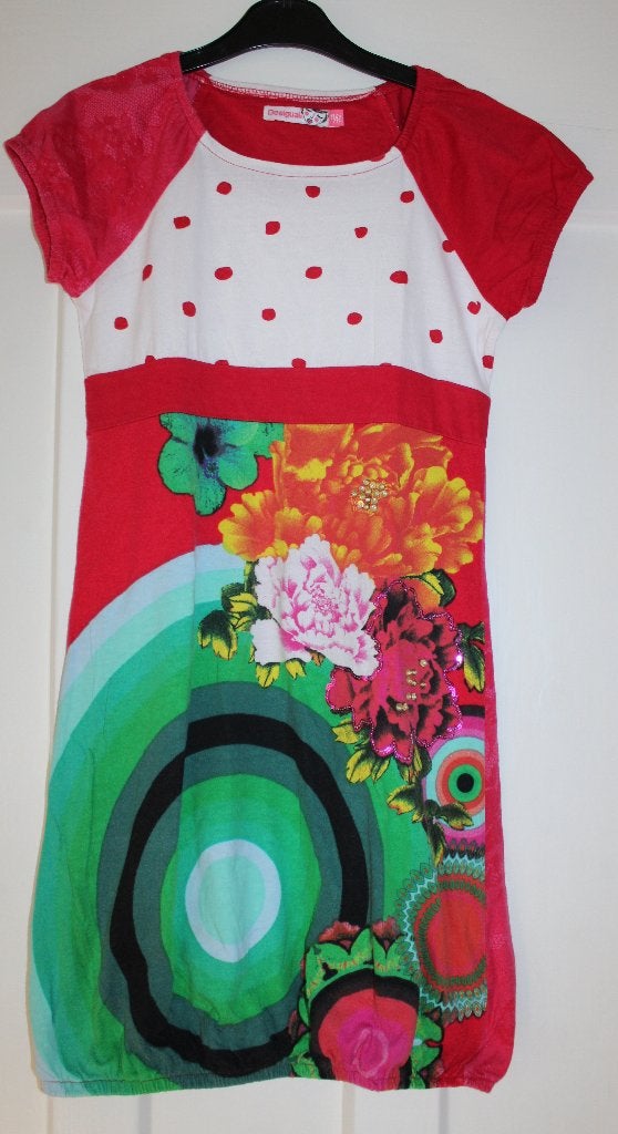 Jurk van Desigual maat 11/12, Gebruikt, Desigual, Meisje, Ophalen of Verzenden