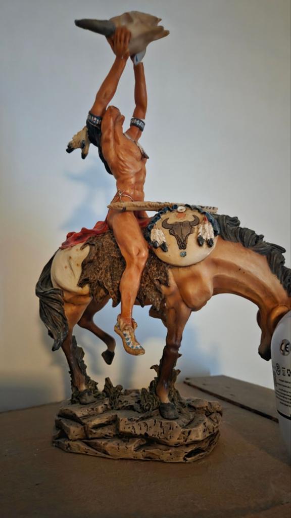 Indianen beelden, Ophalen