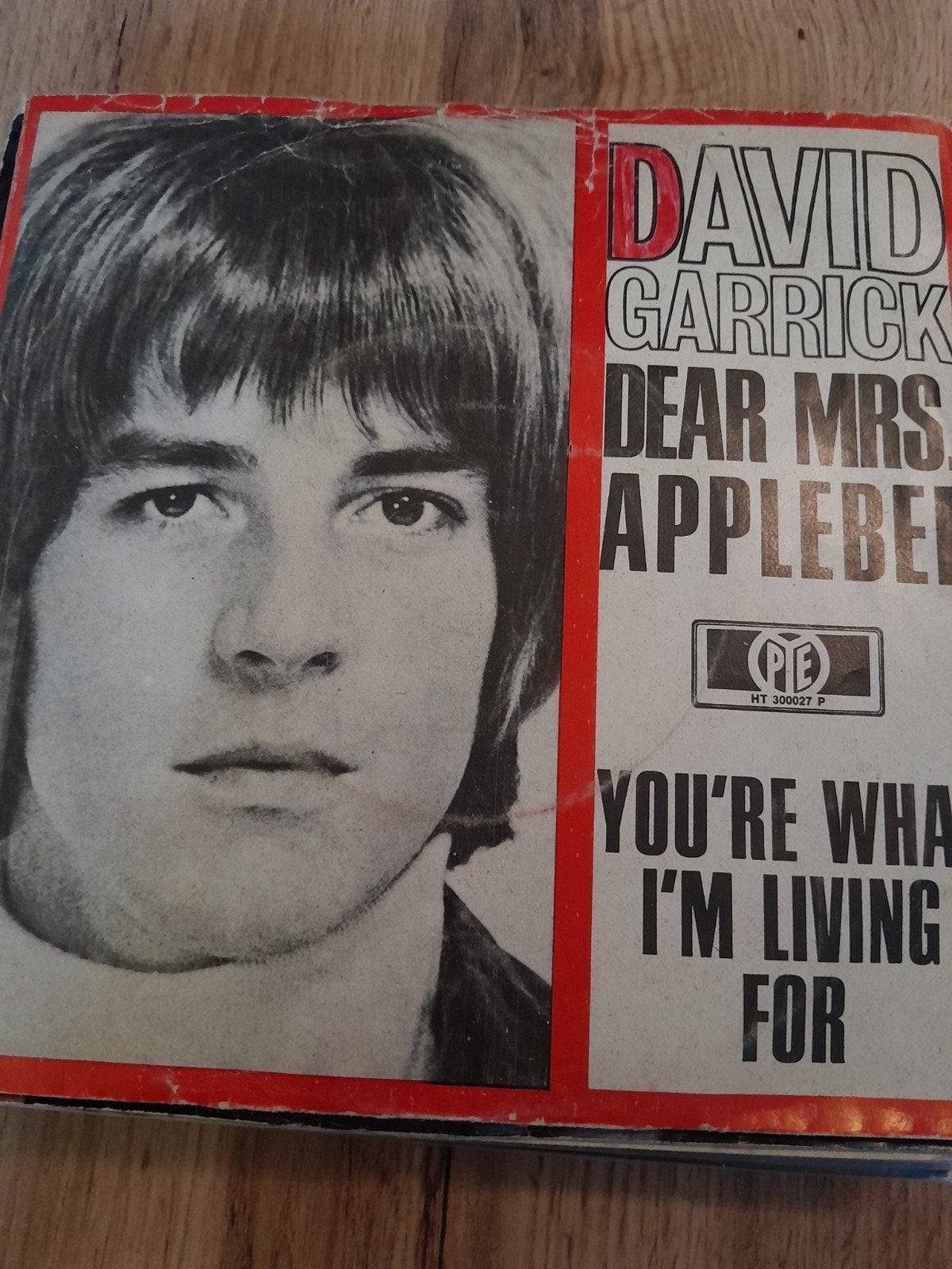 david garrick 7inch dear mrs applebee, Ophalen of Verzenden, Zo goed als nieuw, Pop