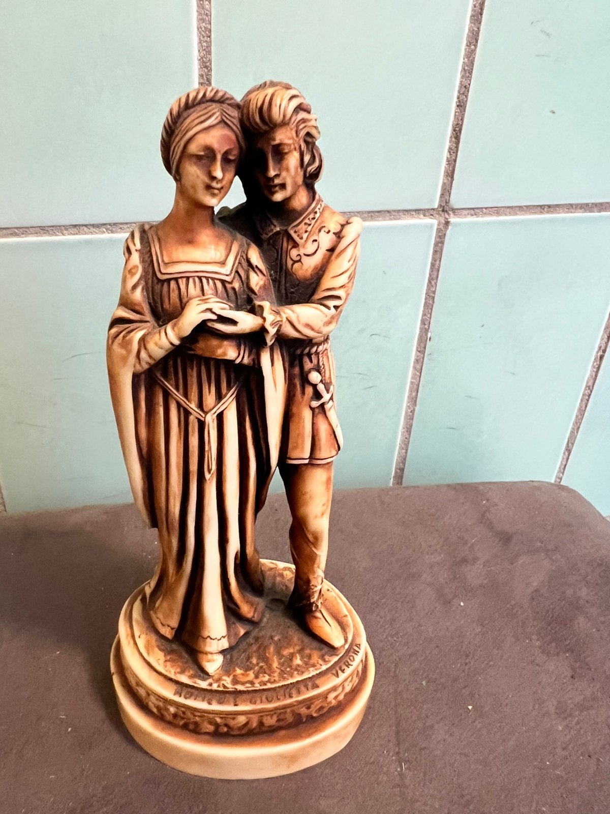 Origineel  Antiek beeld, Ophalen of Verzenden