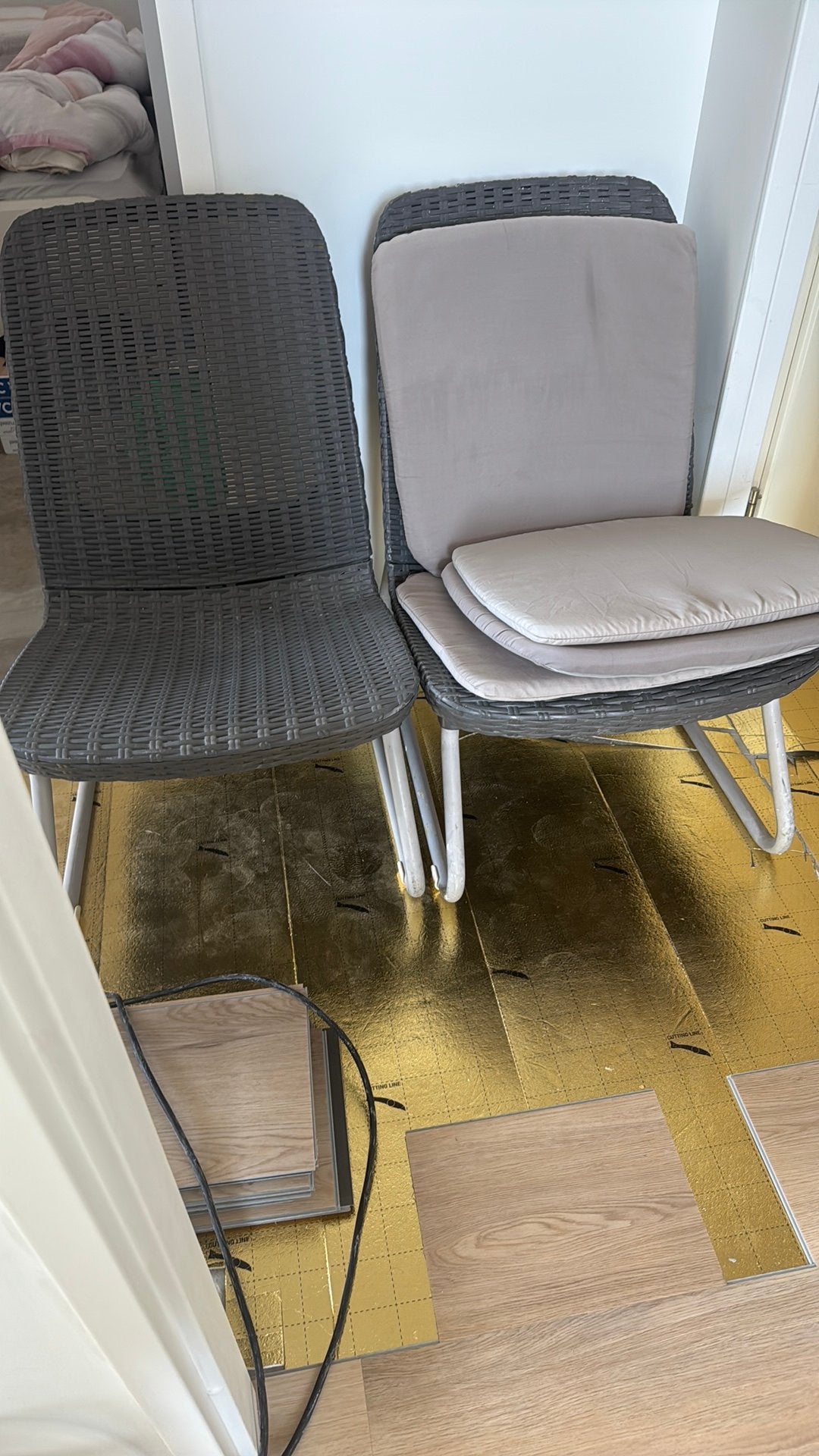 Tuinstoelen merk Keter. Moeten snel weg!!, Ophalen, Gebruikt