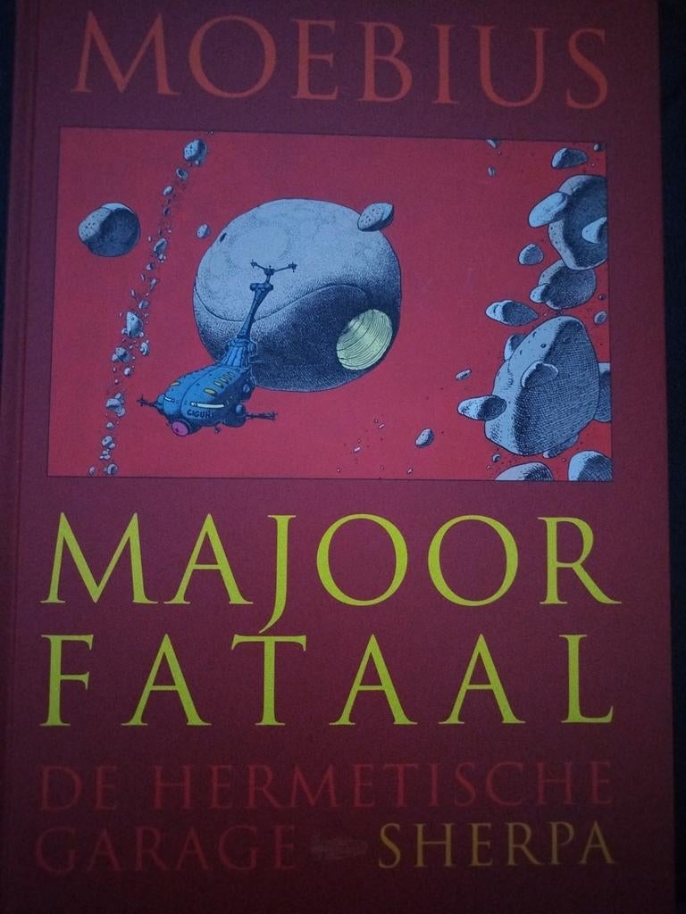 MOEBIUS MAJOOR FATAAL HERMETISCHE GARAGE HARDCOVER SHERPA, Eén stripboek, Ophalen of Verzenden