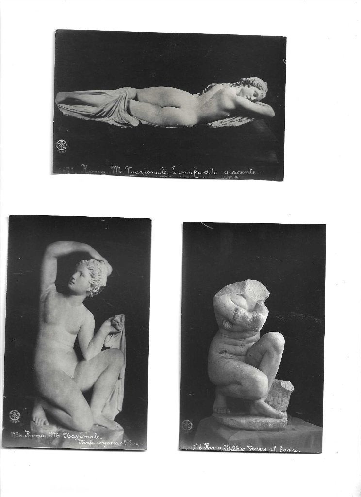 ermafrodite    bagno  nimfa soryoresa  goudstikker  1920, Verzenden, Voor 1920, Ongelopen, Overige thema's