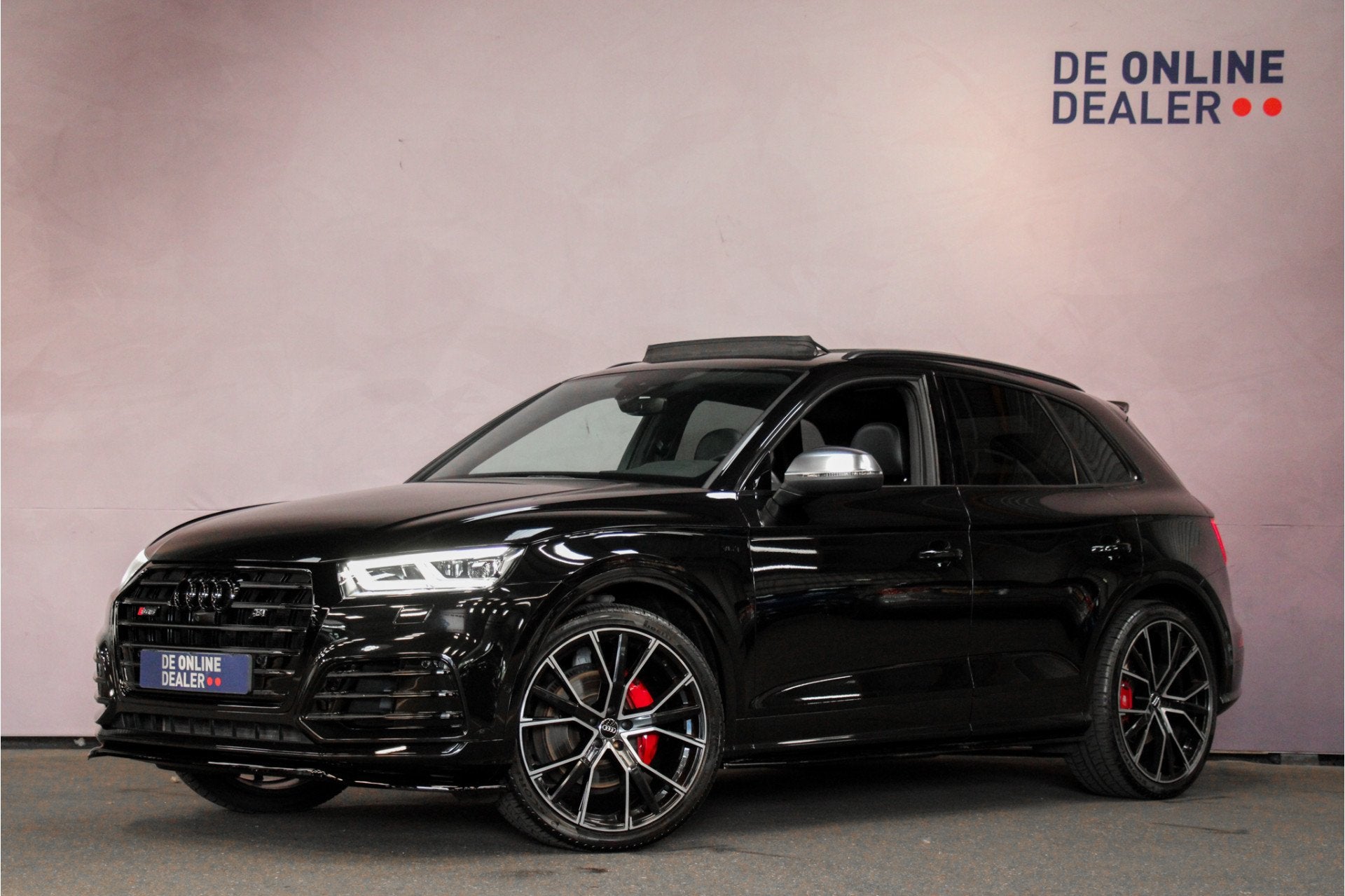 Audi SQ5 3.0 TFSI 400PK ABT QUATTRO |21inch|RSzetels|Pano|Tr, Auto's, Automaat, Euro 6, 2995 cc, Zwart