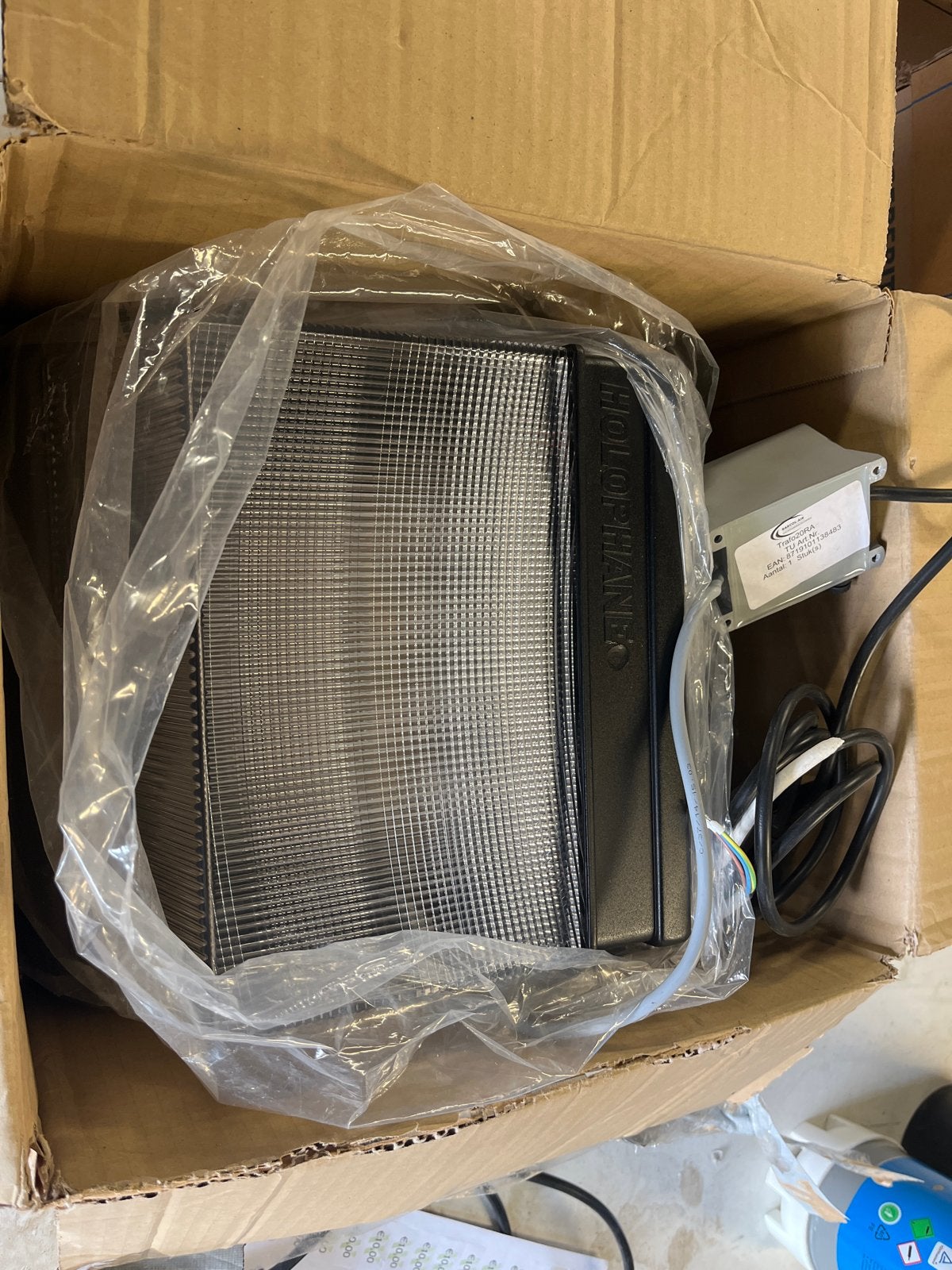 Holophane WPT.LM034.C7.P Wandlamp - Nieuw in doos, Ophalen, Overige materialen, Minder dan 50 watt, Wandlamp