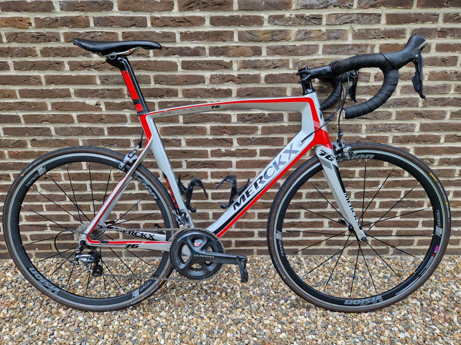 MERCKX SAN REMO 76 ULTERA 22 SPEED MAAT L NIEUESTAAT, Fietsen en Brommers, Fietsen | Racefietsen, Carbon, Zo goed als nieuw, Meer dan 20 versnellingen