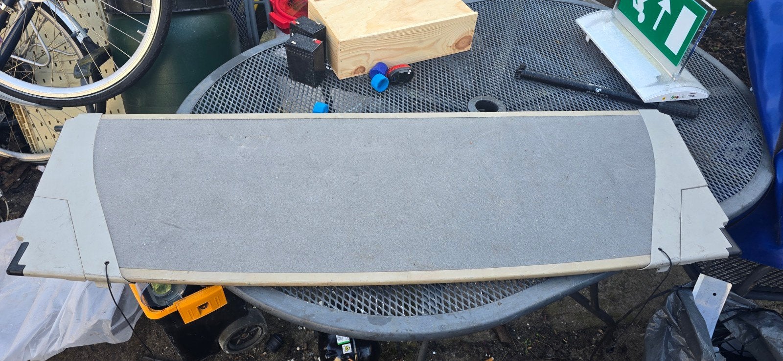 hoeden plank mercedes a140 lang, Ophalen