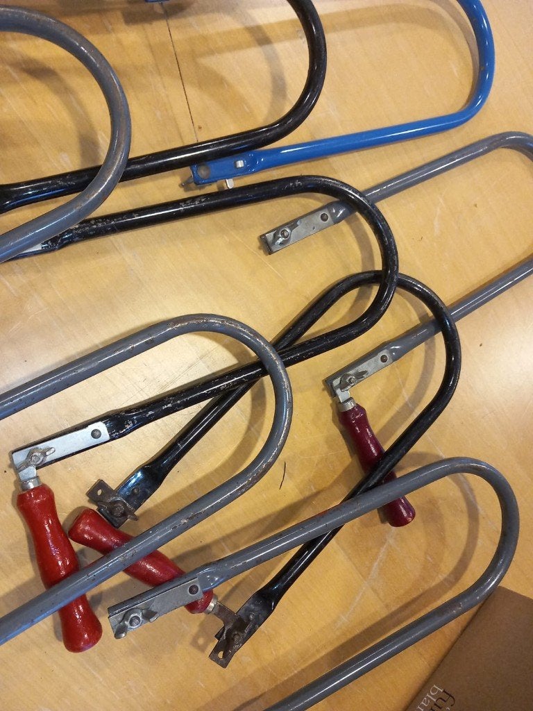 Figuurzagen, Gebruikt, Overige thema's, Gereedschap of Toebehoren, Meerkleurig
