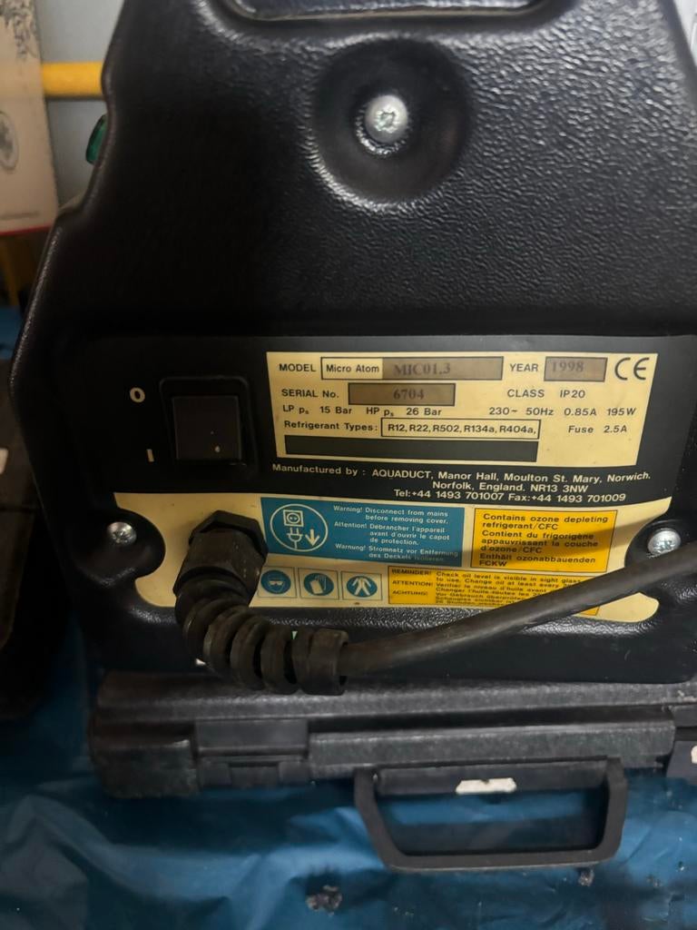 Airco afzuigpomp, Ophalen of Verzenden, Zo goed als nieuw