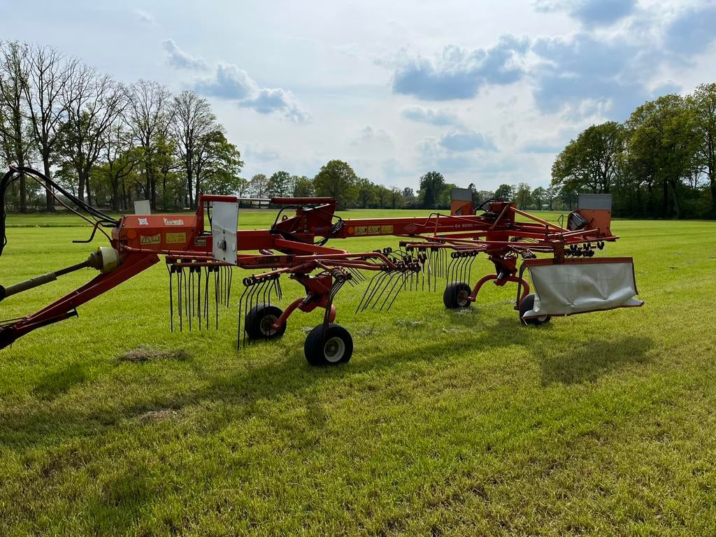 Kuhn hark ga 6000, Ophalen, Weidebouw