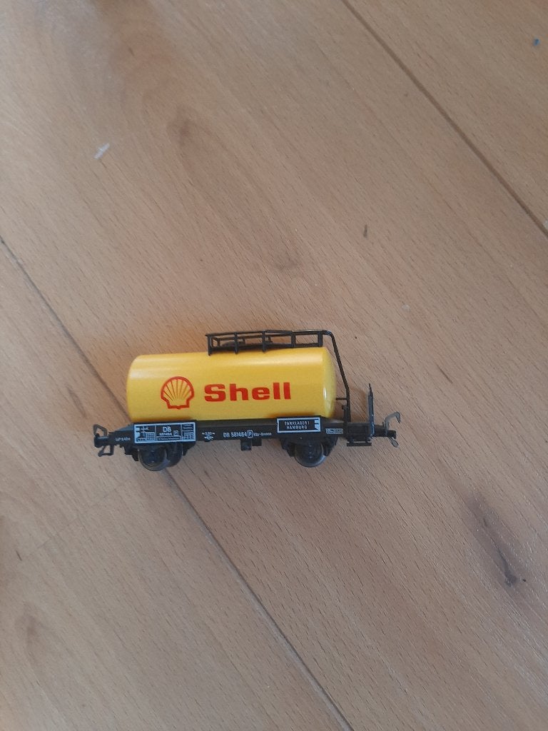 te koop shell treinwagon, Overige merken, Wisselstroom, Ophalen of Verzenden, Nieuw