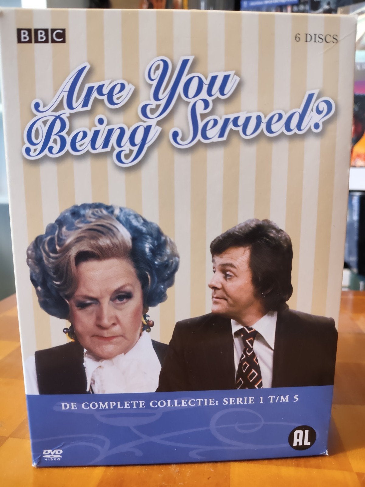 Are You Being Served? De Complete Serie Dvd NL ZGAN, Engels, Alle leeftijden, Inclusief doosje, Nederlands