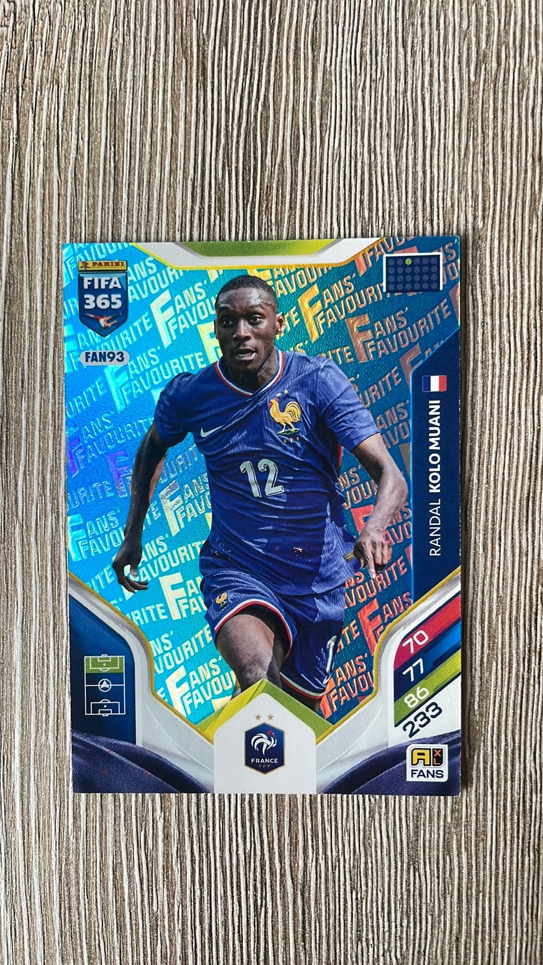 Panini FIFA 365 Adrenalyn 2026 NR 444 FAN93, Hobby en Vrije tijd, Stickers en Plaatjes, Ophalen of Verzenden, Nieuw, Plaatje