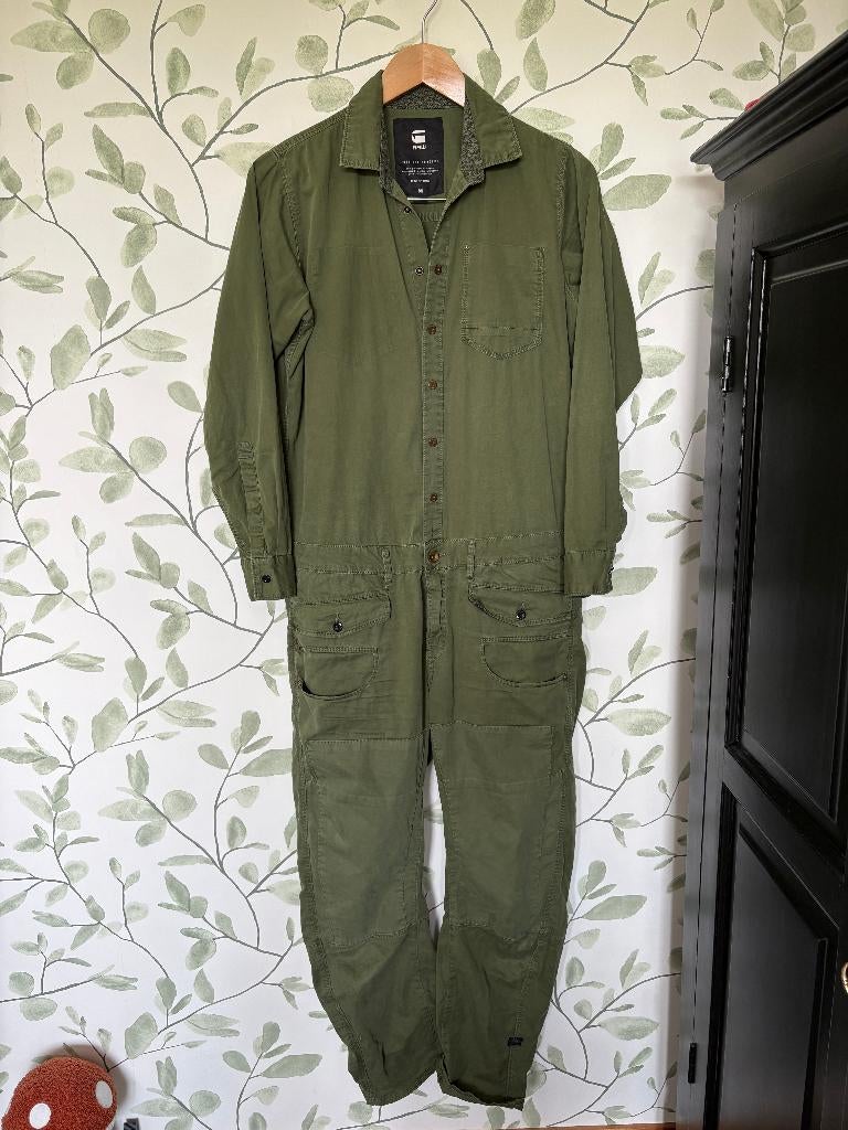 G-star groene jumpsuit overall medium 38, Kleding | Dames, Maat 38/40 (M), Ophalen of Verzenden, Zo goed als nieuw, G-star