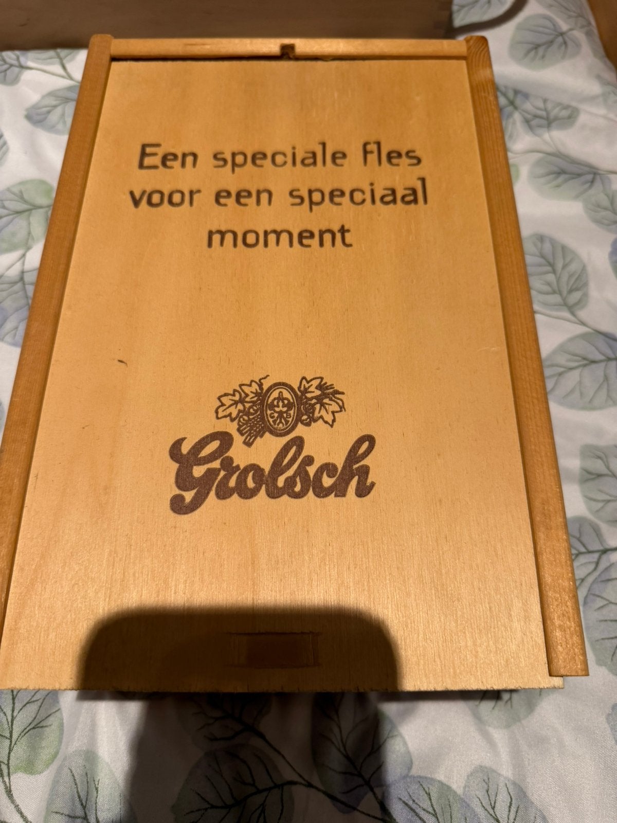 Grolsch kistje, Ophalen, Flesje(s), Grolsch
