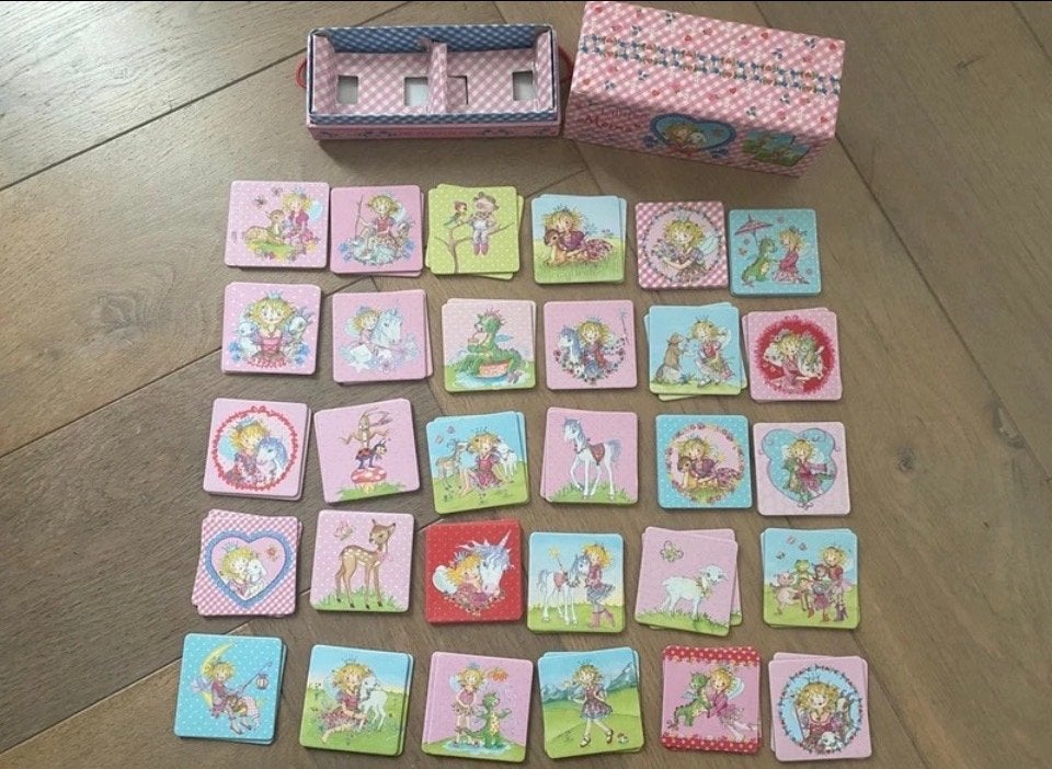 Prinses Lillifee Memo spel - Zo goed als nieuw, Een of twee spelers, Ophalen of Verzenden, Zo goed als nieuw