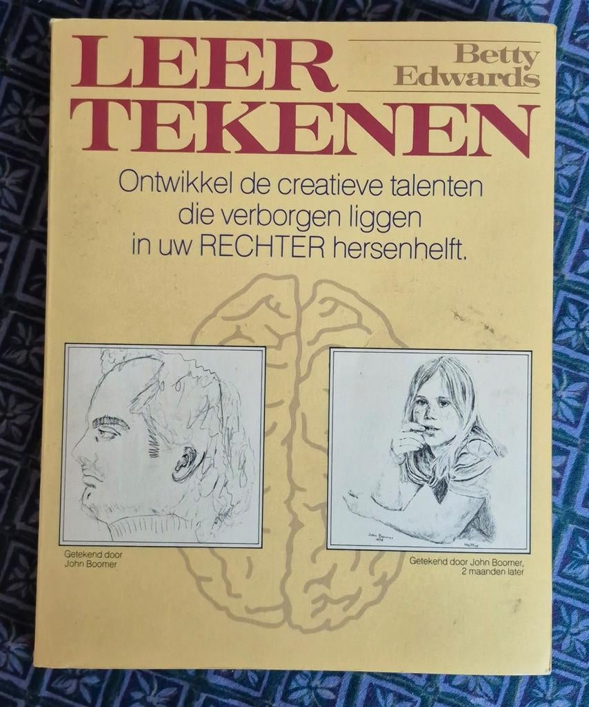 Leer Tekenen - Ontwikkel je creatieve talenten Betty Edwards, Ophalen of Verzenden, Gebruikt