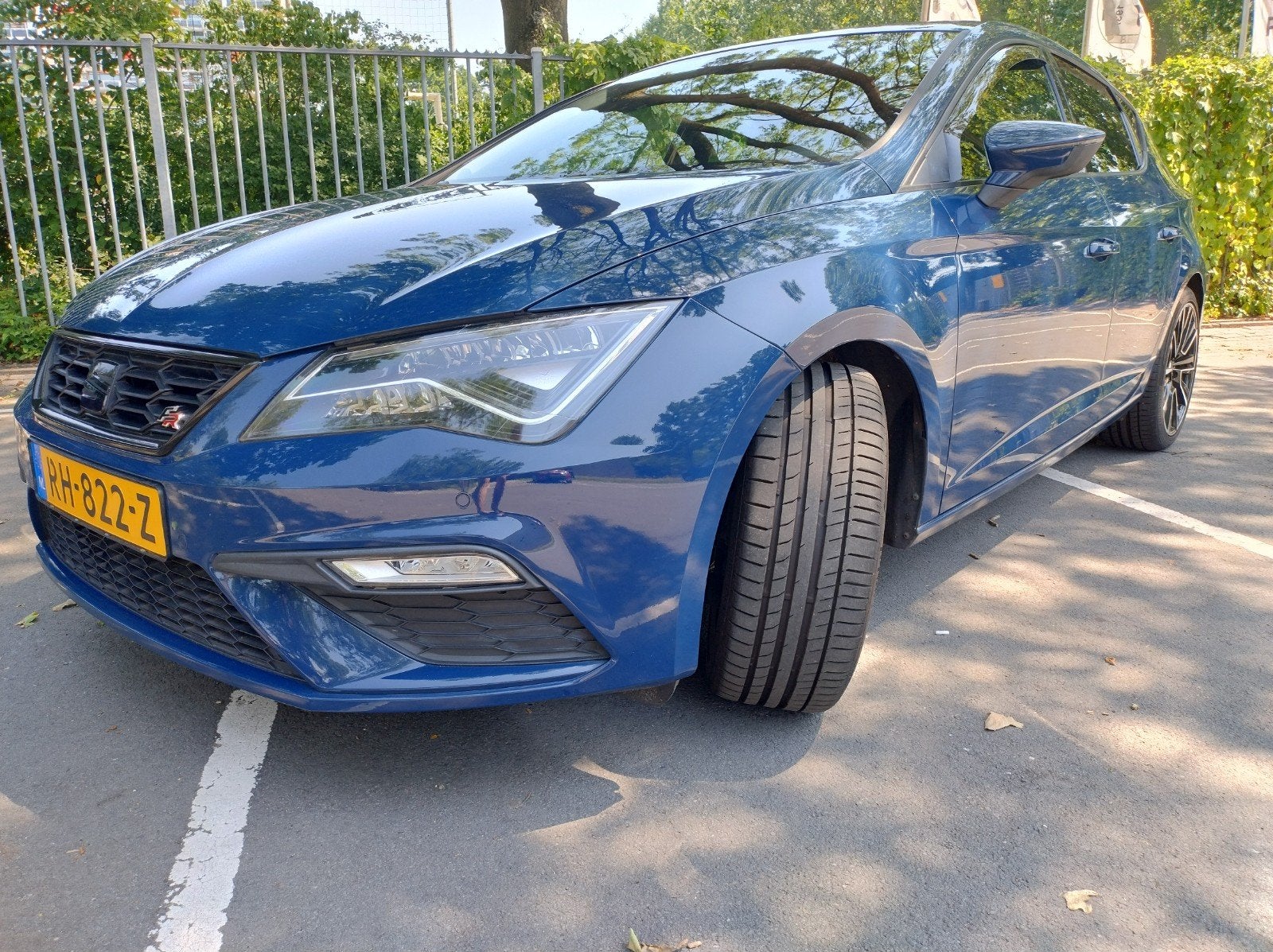 Seat Leon 1.4 TSI FR 110KW 2018 Blauw, Auto's, Seat, Voorwielaandrijving, 1141 kg, Euro 6, 4 cilinders
