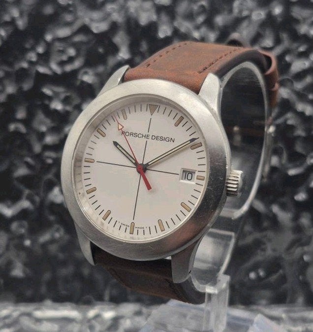 Porsche Design P10 By Eterna Ref. 6601.41 Quartz Vintage, Overige merken, Blauw, Schützengasse 10, 2540 Grenchen, Zwitserland