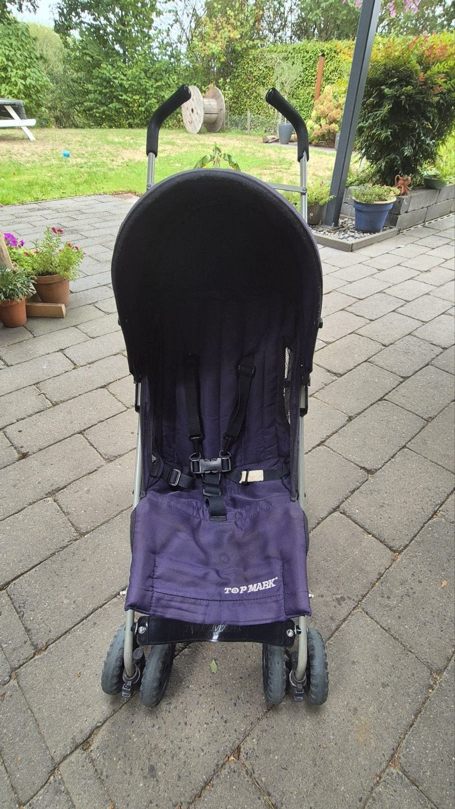 Gebruikte buggy met zonnedekje en mandje, Ophalen of Verzenden, Gebruikt, Overige merken, Zonnekap