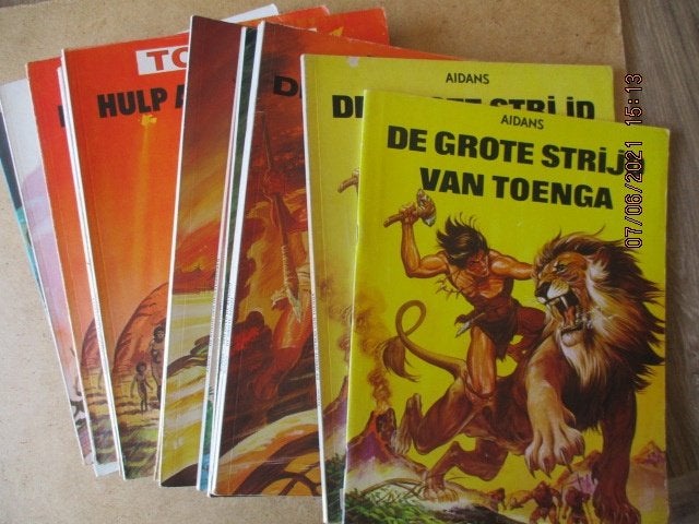 adv4128 toenga, Boeken, Stripboeken, Gelezen, Eén stripboek, Ophalen