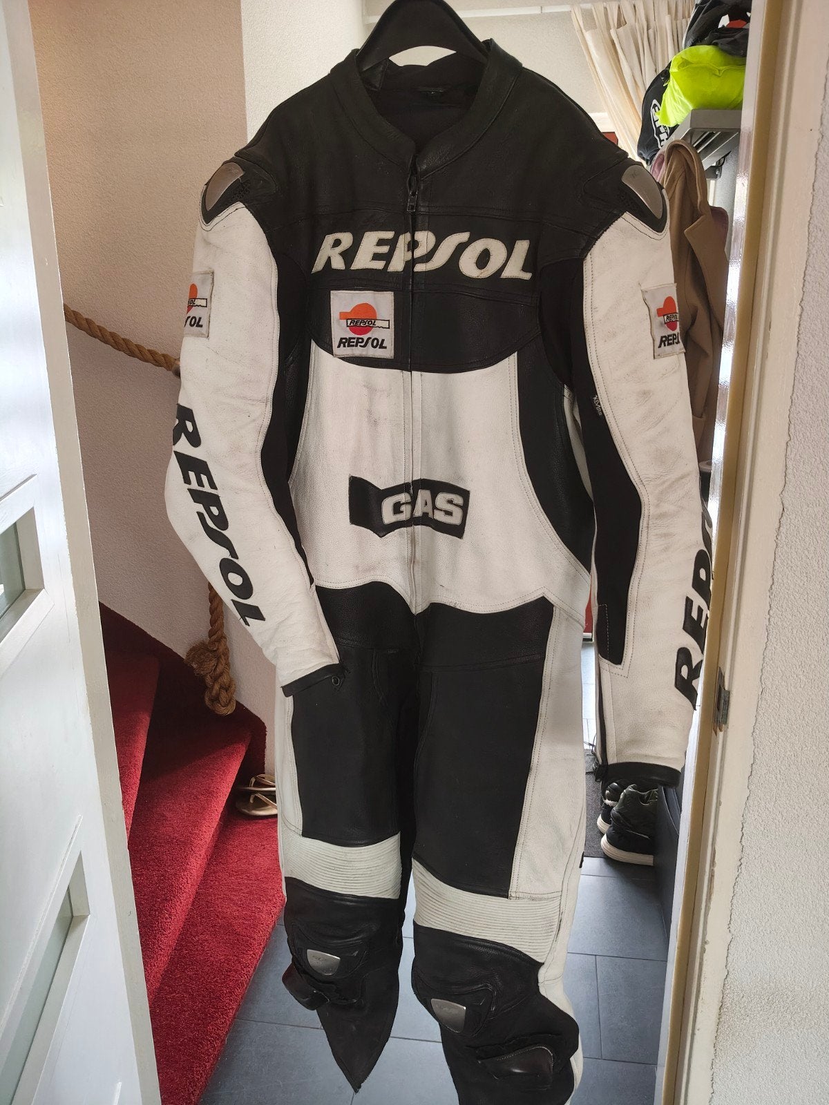 Honda Repsol Motorpak - Zwart/Wit - Maat M, Ophalen