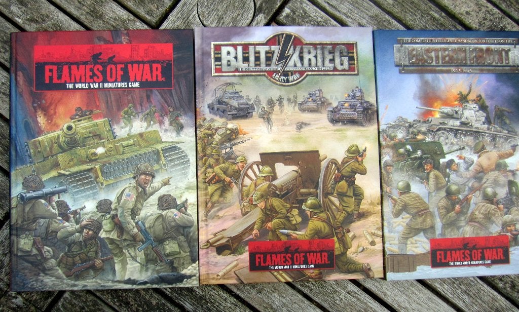 Flames of War boeken, Hobby en Vrije tijd, Ophalen, Zo goed als nieuw, Historisch, Boek of Catalogus