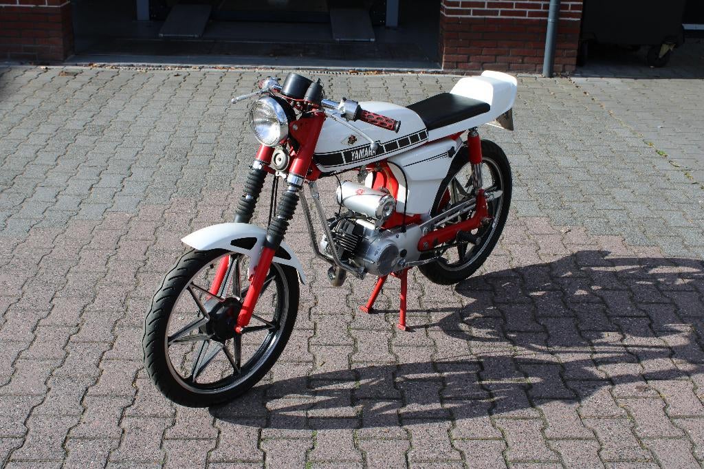 Yamaha FS 1 Cafe Racer Gereviseerd blok, Fietsen en Brommers, Ophalen, 60 cc, Maximaal 45 km/u, Yamaha
