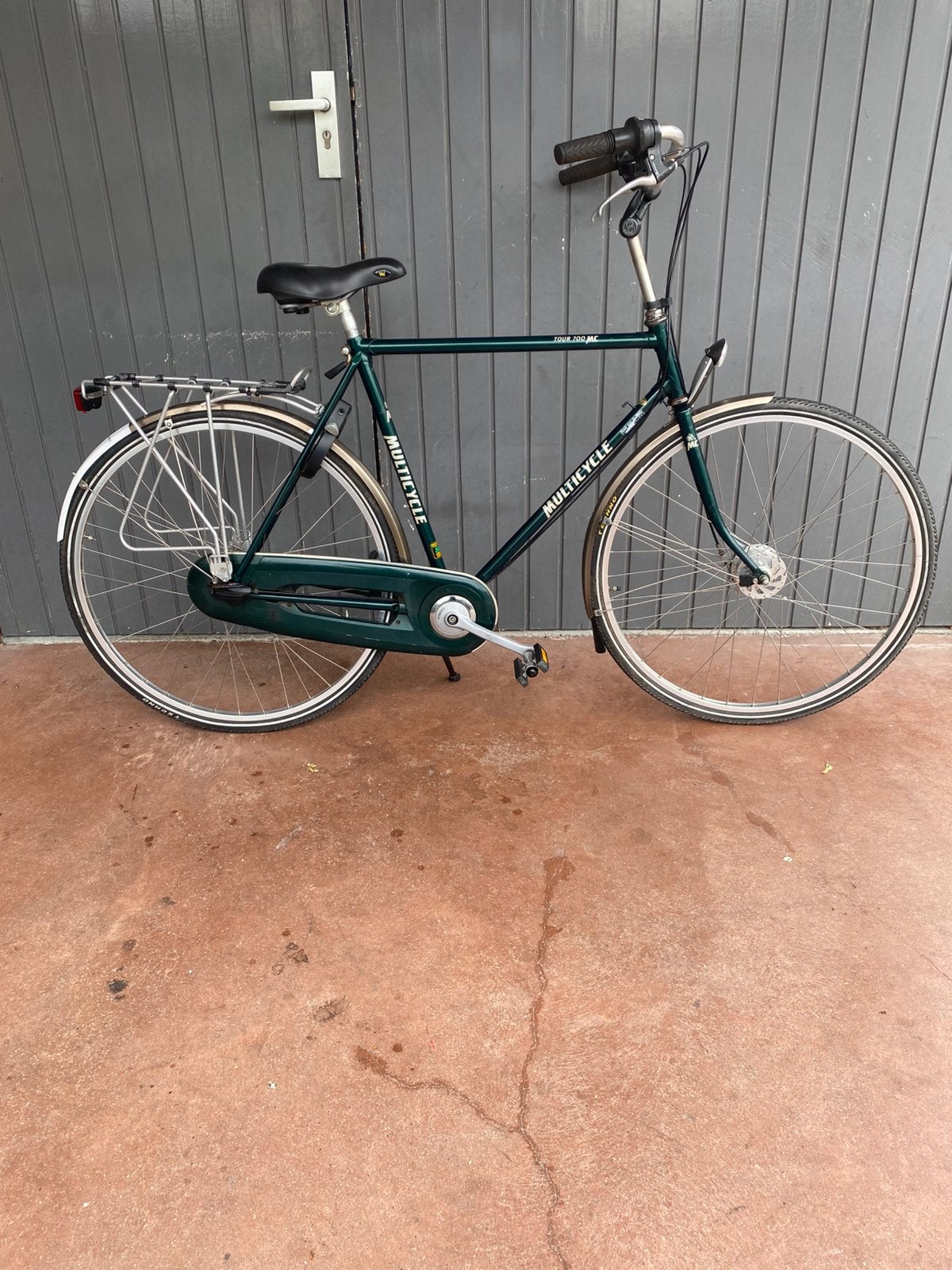 Multicucle mc toer 700 herenfiets 28 inch, Versnellingen, Zo goed als nieuw, 53 tot 57 cm, Ophalen