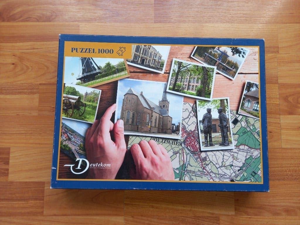 Historisch Vereniging Doetinchem puzzel1000 stukjes, Ophalen of Verzenden, 500 t/m 1500 stukjes, Zo goed als nieuw, Legpuzzel