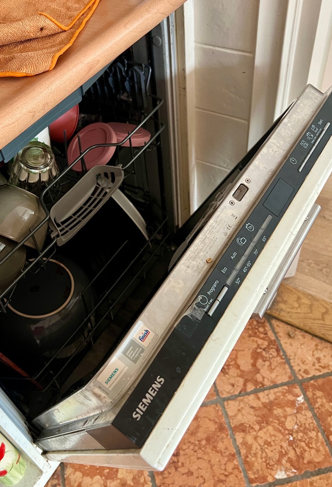 Siemens vaatwasmachine, Witgoed en Apparatuur, Vaatwasmachines, Ophalen, Zo goed als nieuw, Inbouw, 85 tot 90 cm