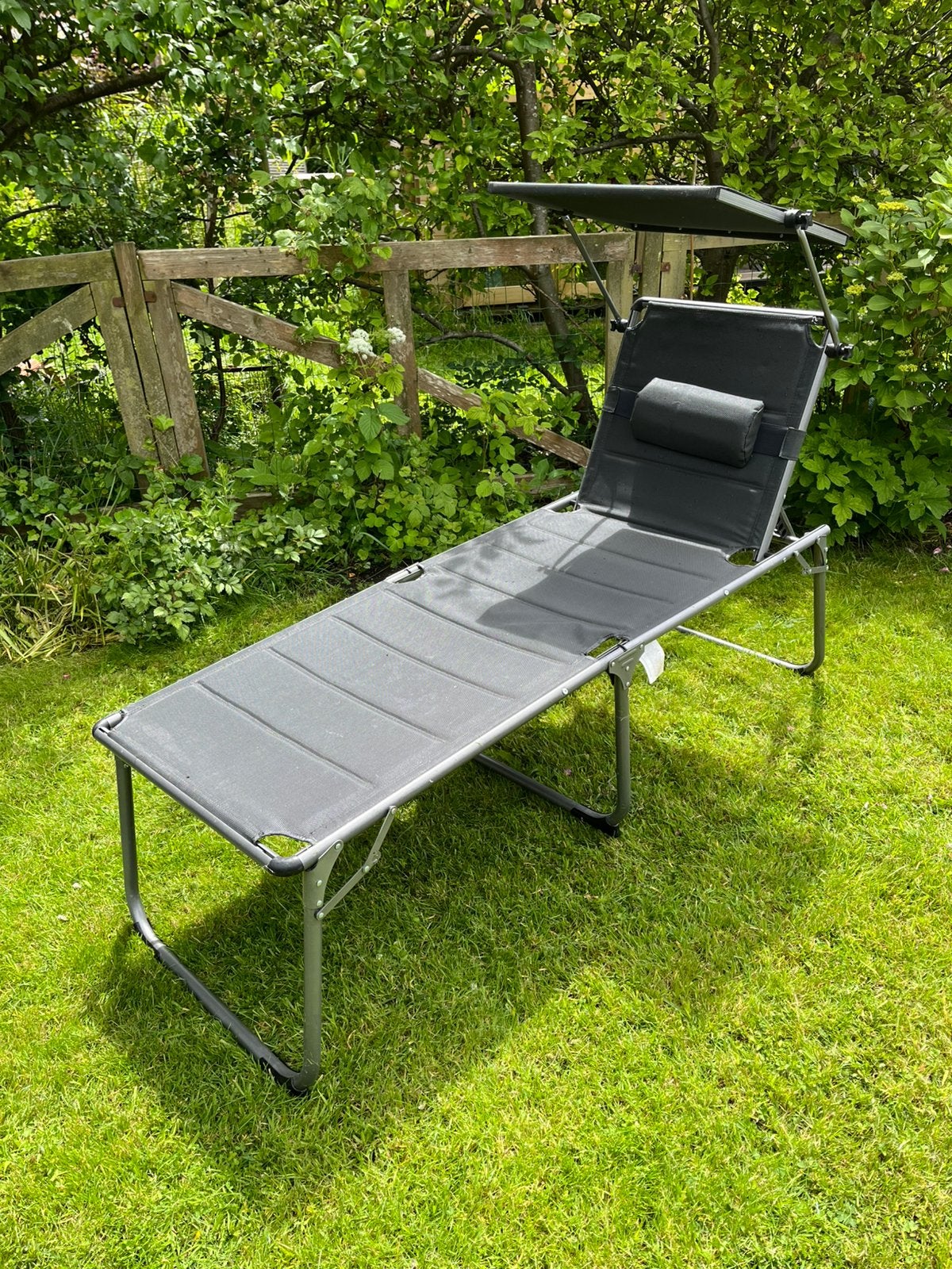 Livarno logbed groot, Tuin en Terras, Ophalen of Verzenden, Zo goed als nieuw