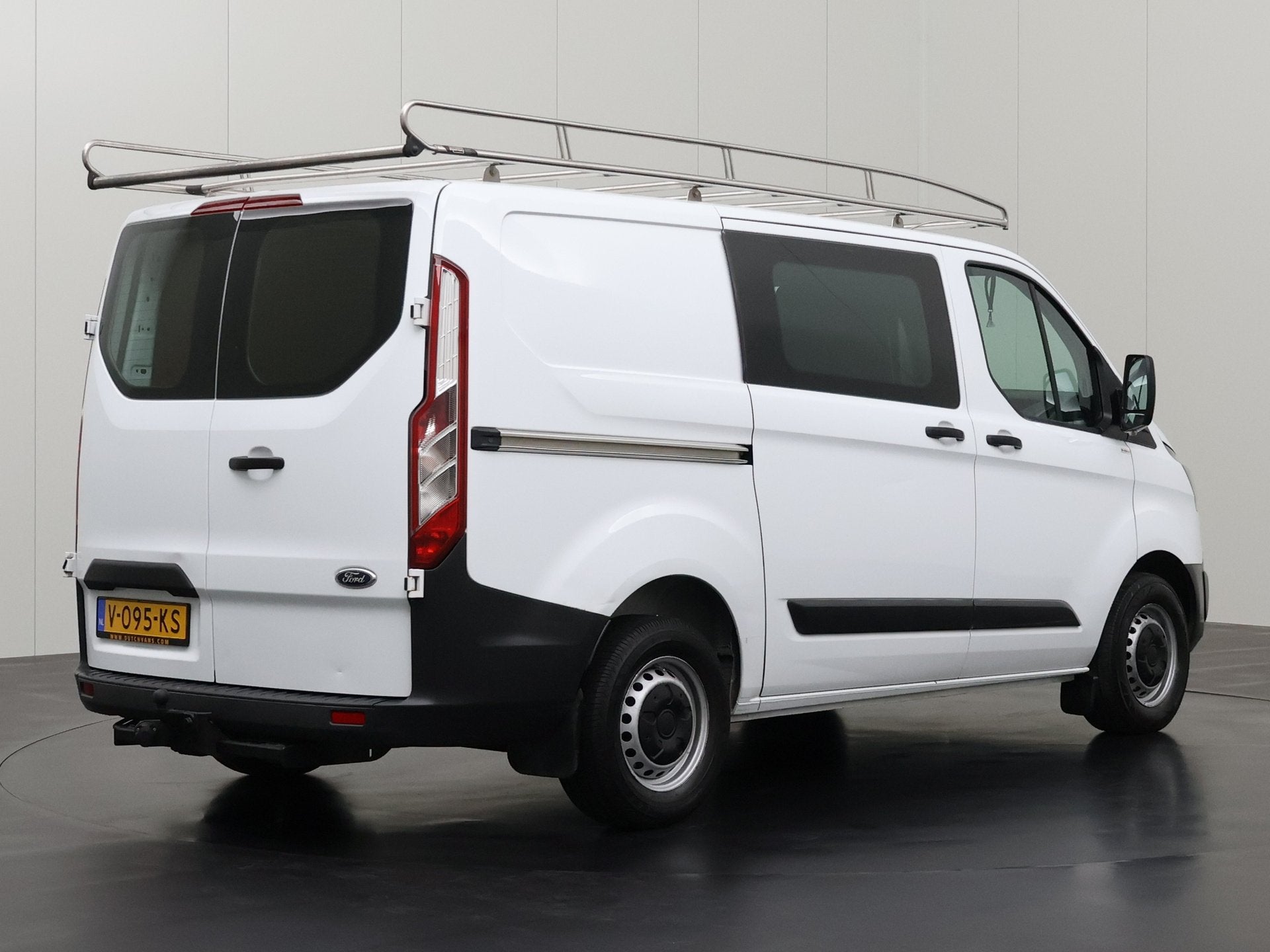 Ford Transit Custom 2.0 TDCI Imperiaal | Trekhaak | Euro 6 |, Voorwielaandrijving, Stof, 4 cilinders, Wit