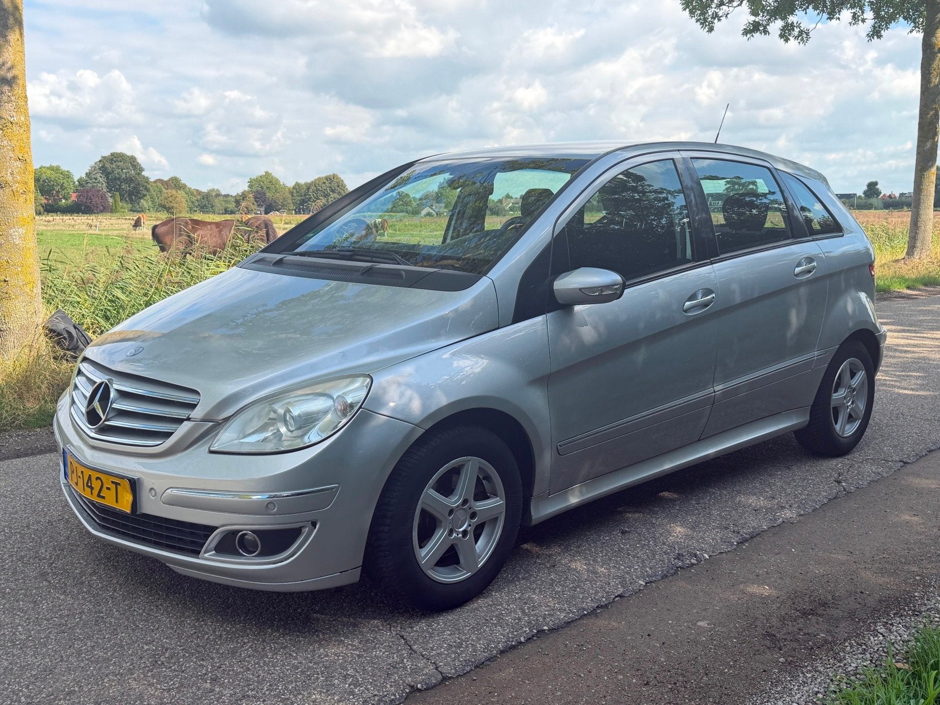 Mercedes-Benz B-klasse 170 AUT APK 10-2026 Airco Nette staat, Auto's, Stof, Gebruikt, 4 cilinders, 116 pk