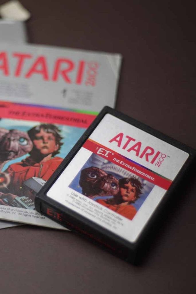 ET E.T. The Extra Terrestrial (1982) voor Atari 2600, Avontuur en Actie, Gebruikt, 1 speler, Eén computer