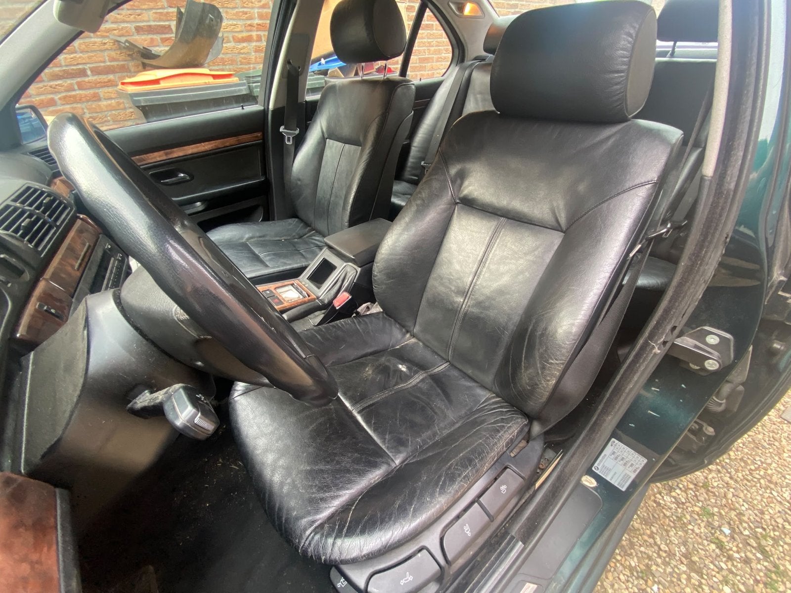 BMW E39 Interieur - Zwart Leder, Ophalen, Gebruikt, BMW, BMW