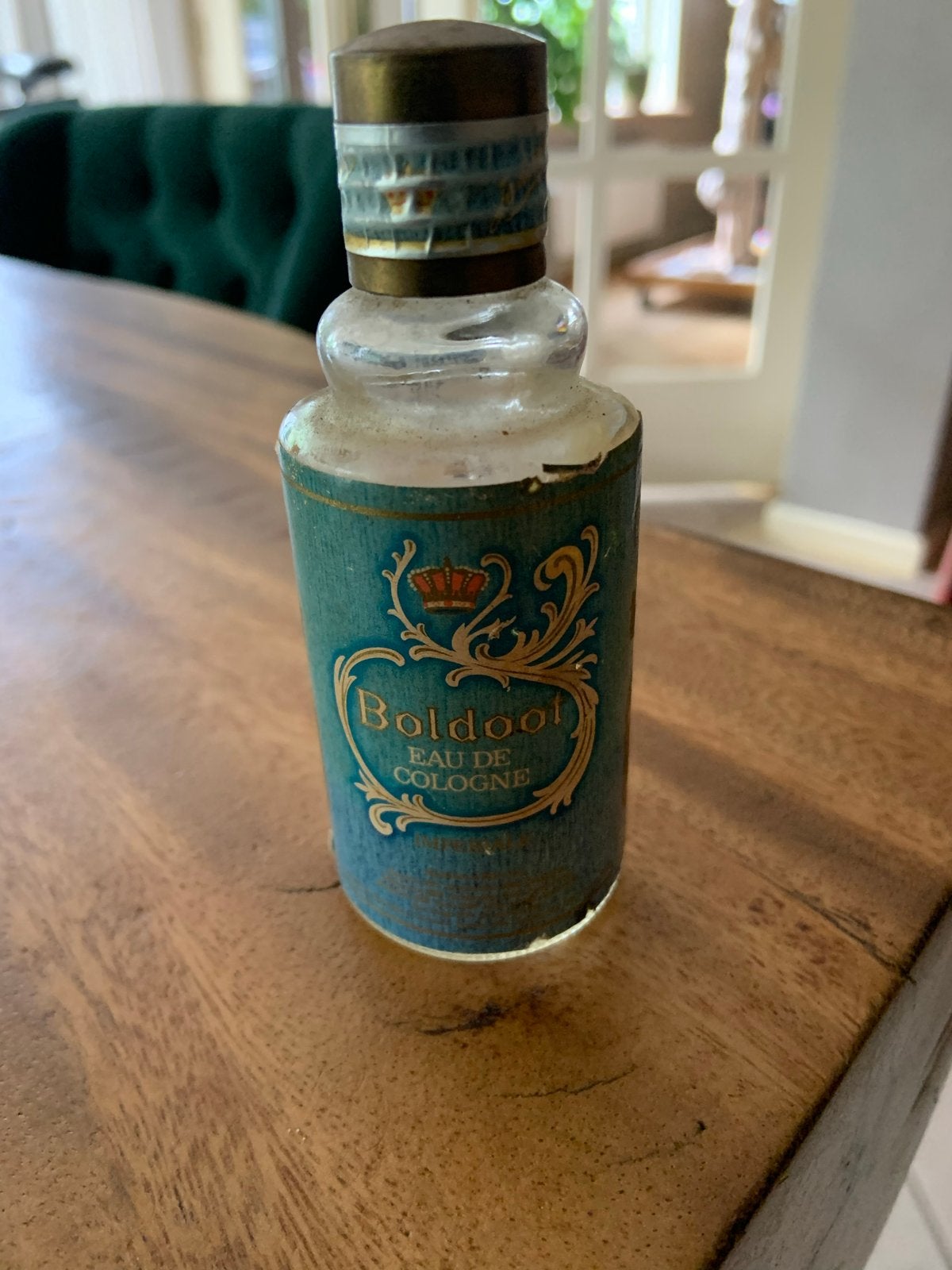 Vintage Boldoot Eau de Cologne Flesje, Ophalen