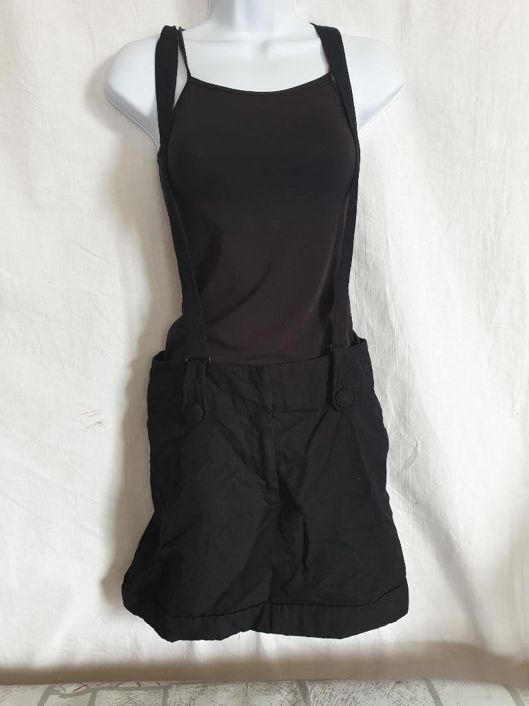 Grappige zwarte tuinrok mt 38, Maat 38/40 (M), Carnaval, ., Ophalen of Verzenden