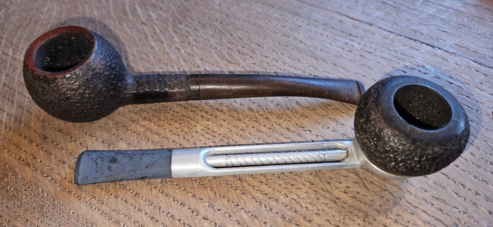 4 oude pijpen, Verzamelen, Ophalen of Verzenden