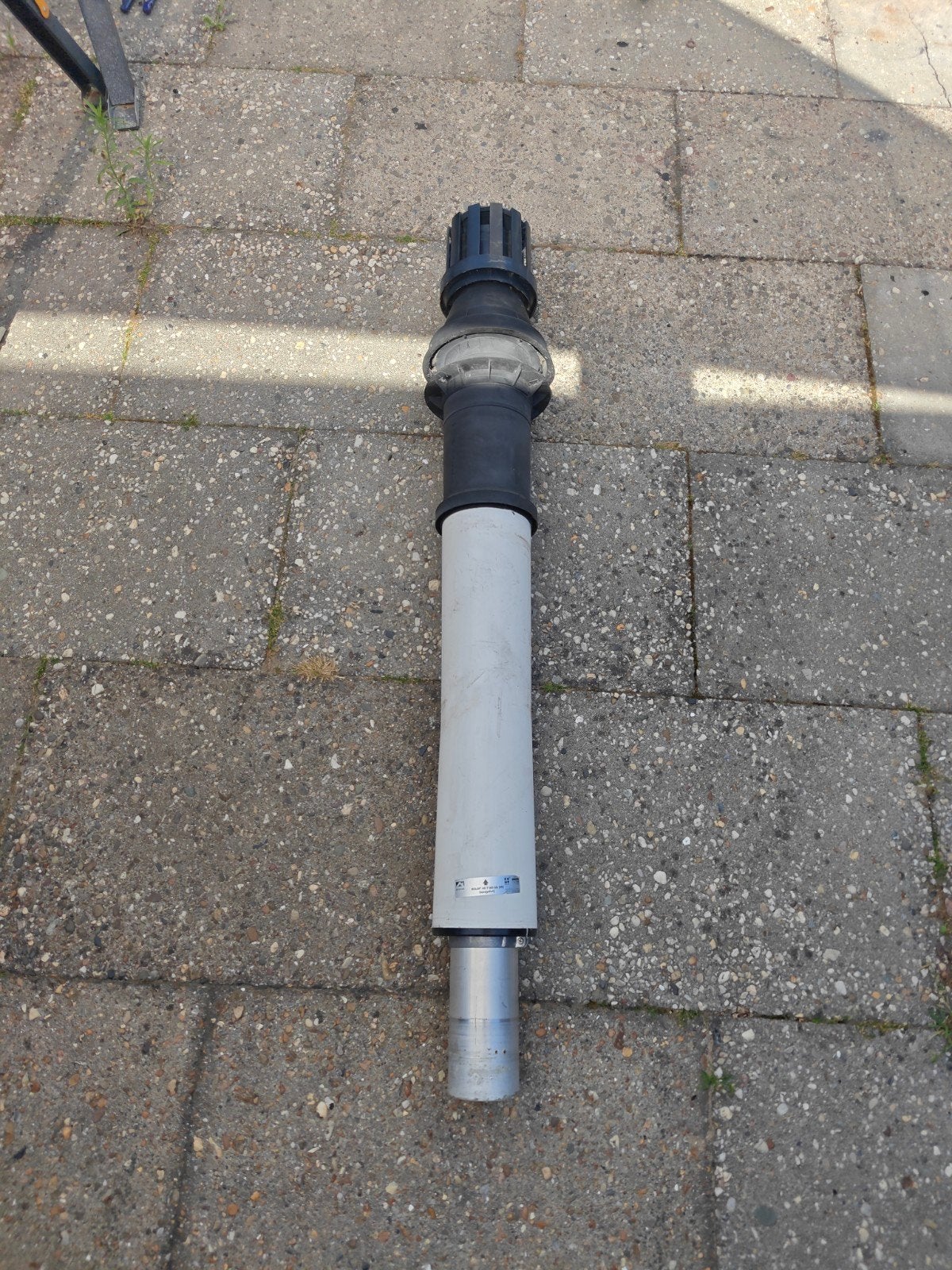 Rookgassen afvoer, schoorsteen cv, Ophalen, Afvoer, Pvc, Minder dan 2 meter