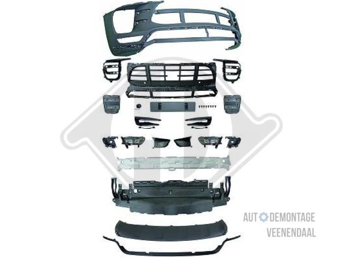 Voorbumper van een Porsche Macan, -, -, Porsche, Nieuw