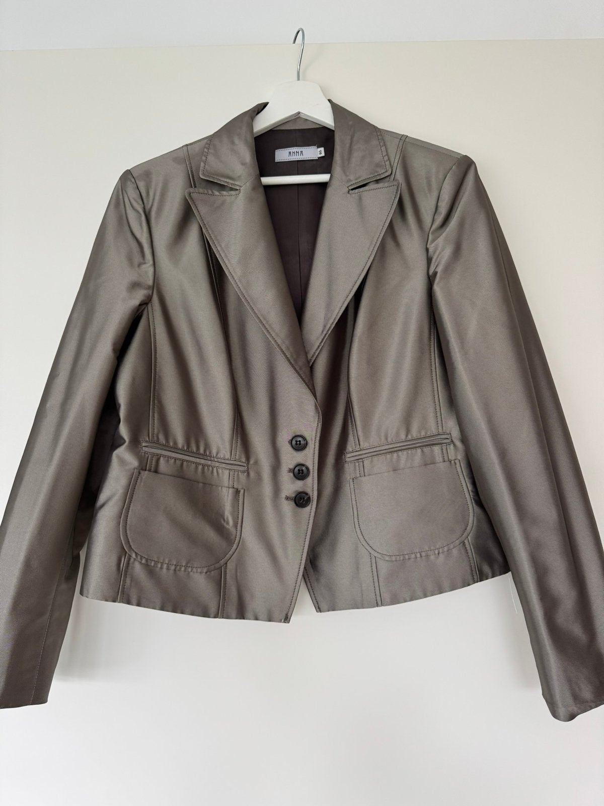 Blazer, Anna van Toor, maat 46, Kleding | Dames, Maat 46/48 (XL) of groter, Ophalen of Verzenden, Zo goed als nieuw, Bruin