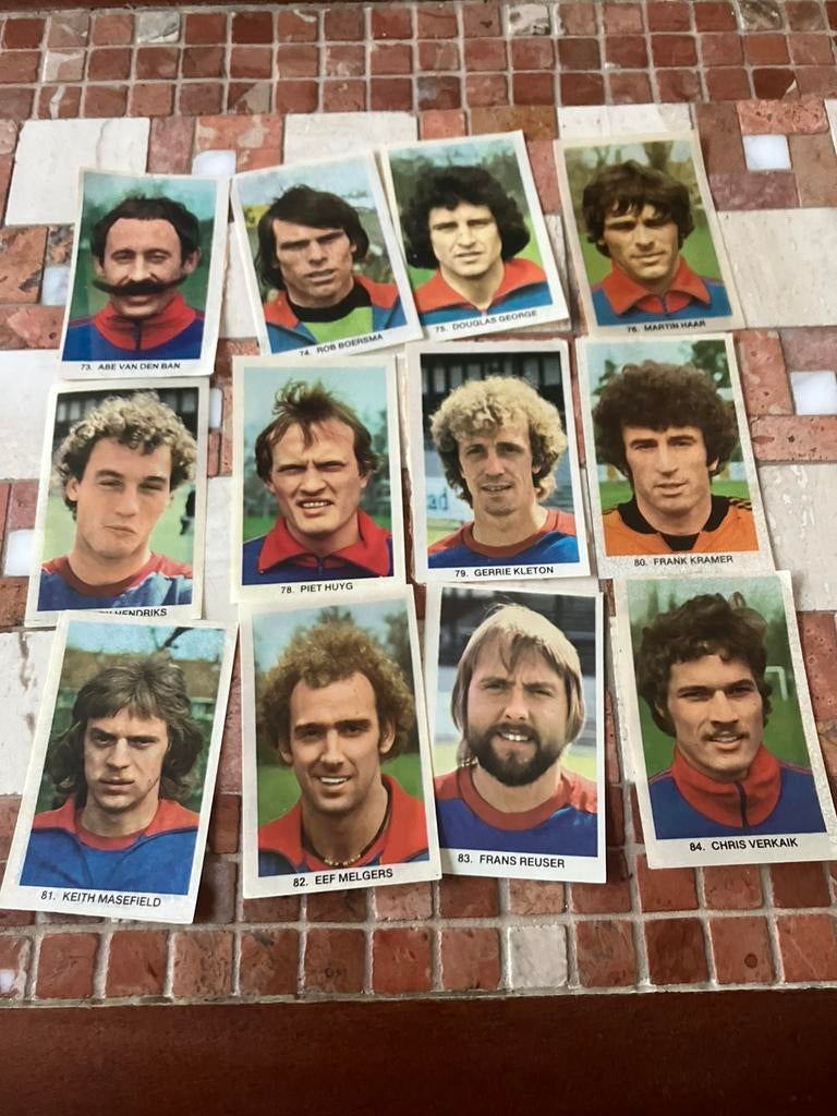 Haarlem panini vanderhout 1979-1980, Verzamelen, Ophalen of Verzenden, Gebruikt, Ajax, Poster, Plaatje of Sticker