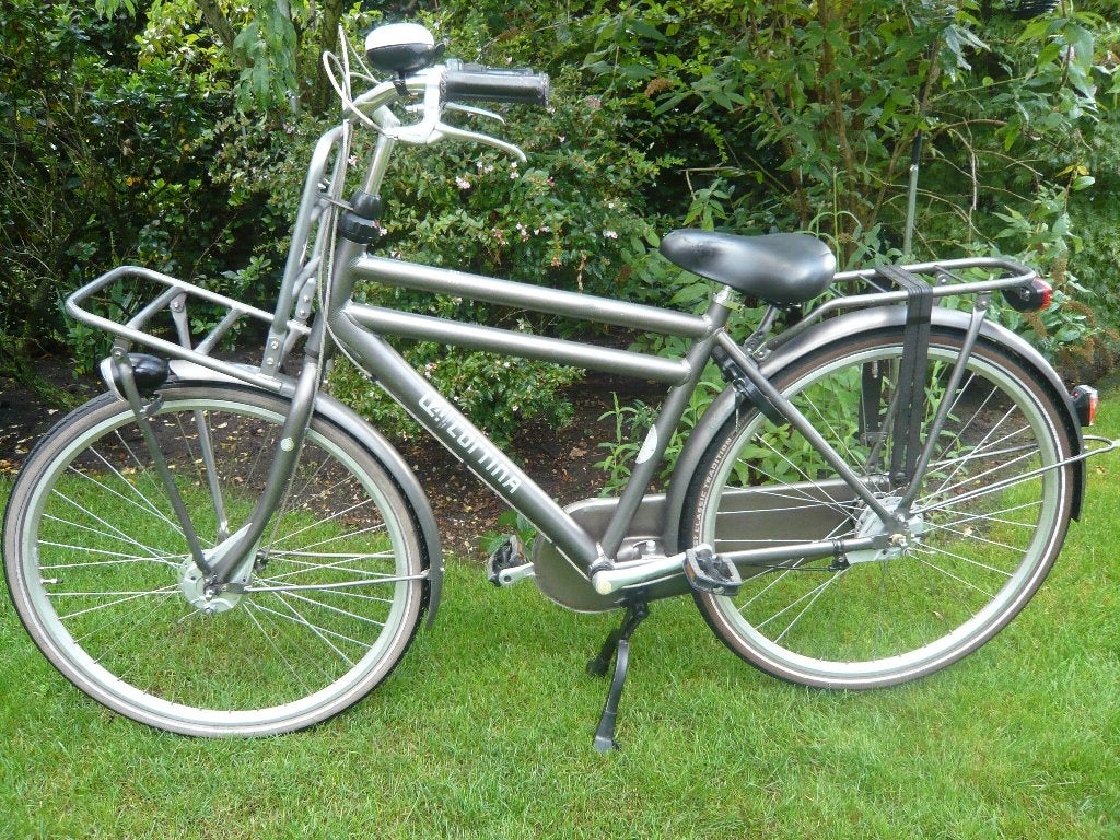mooie alu 28"" 50cm cortina U4 transport 3 versn handremmen, Fietsen en Brommers, Fietsen | Heren | Herenfietsen, Gebruikt, Versnellingen