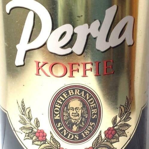 Blik Perla koffie Albert Heijn, Verzamelen, Blikken, Zo goed als nieuw, Koffie, Ophalen of Verzenden