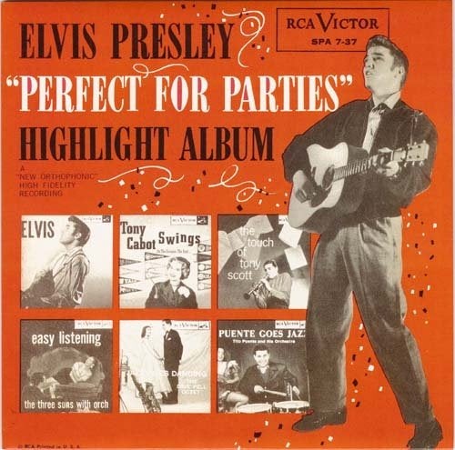 Elvis Presley - Perfect For Parties (ep) 7", Cd's en Dvd's, EP, 7 inch, Ophalen of Verzenden, Pop